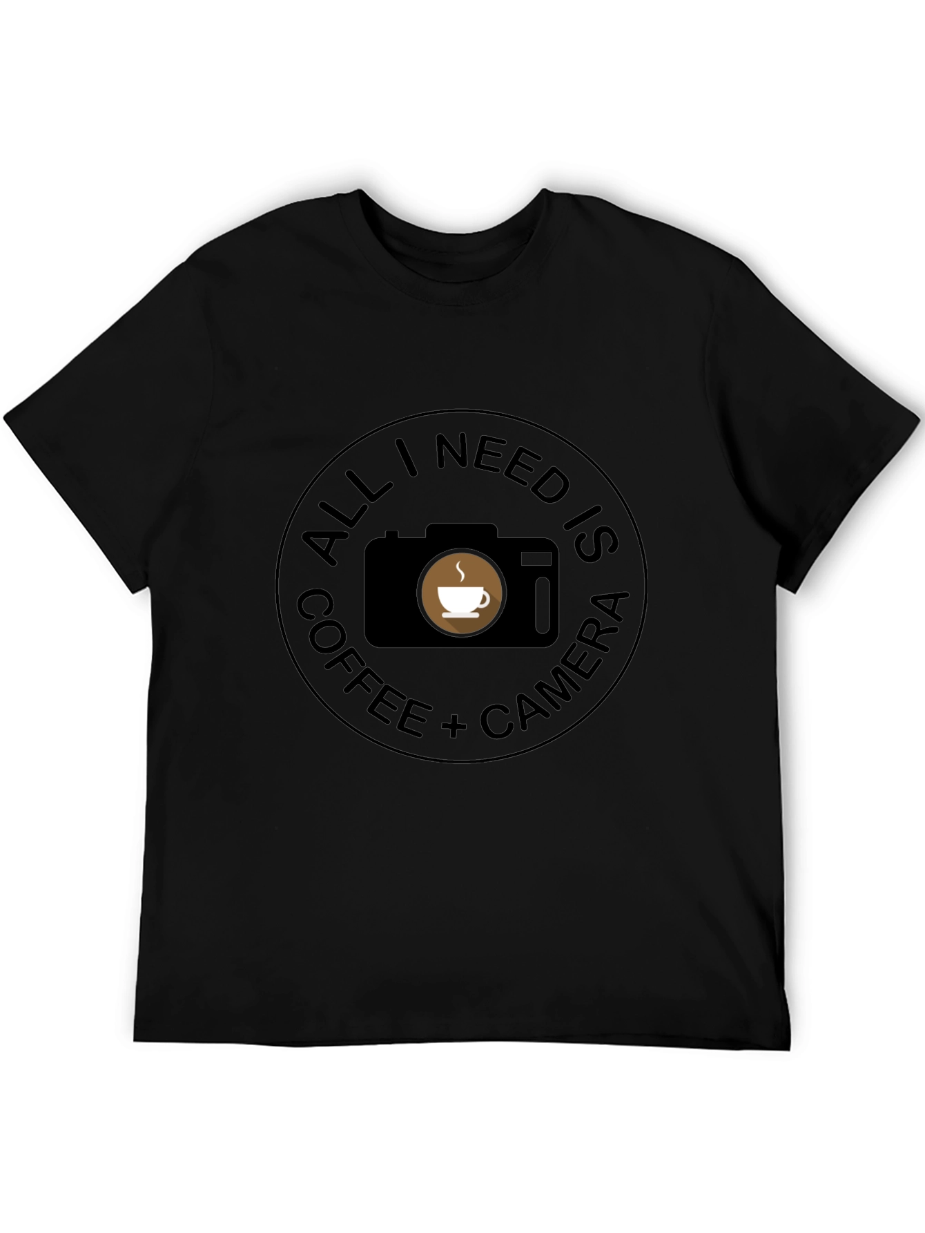 Coffee & Camera T-Shirt - Photographers Essential