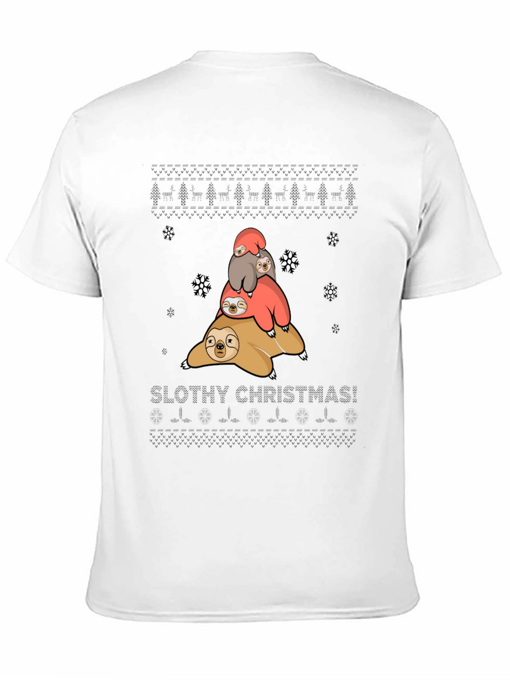 Slothy Christmas T-Shirt