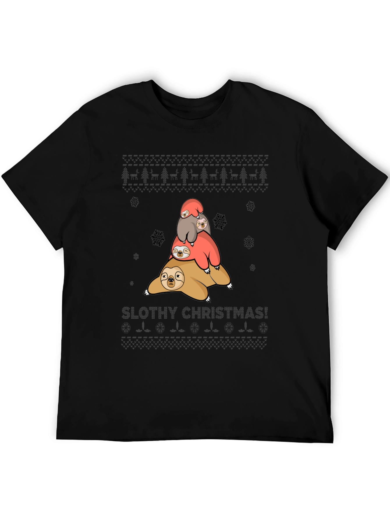 Slothy Christmas T-Shirt