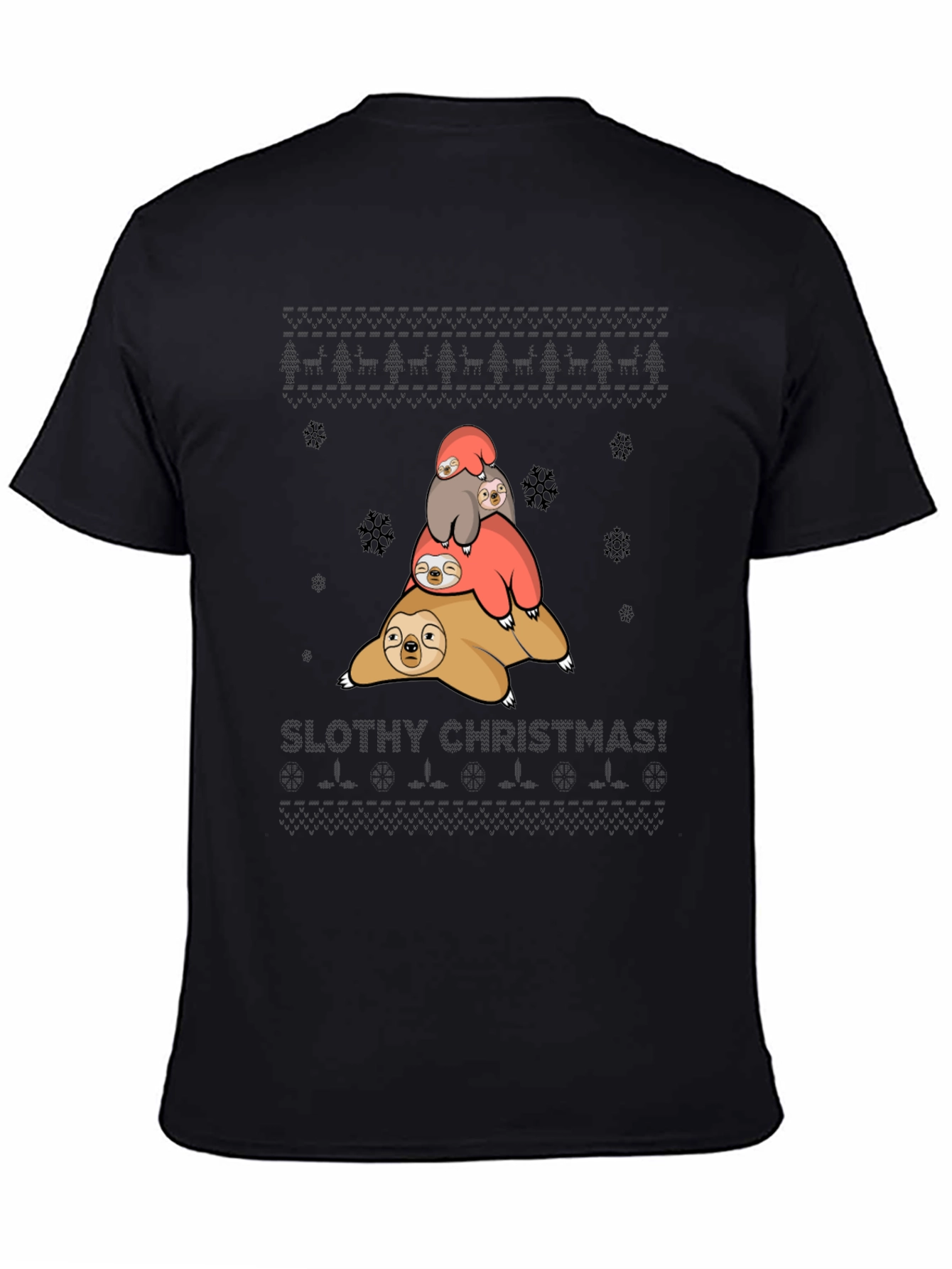 Slothy Christmas T-Shirt