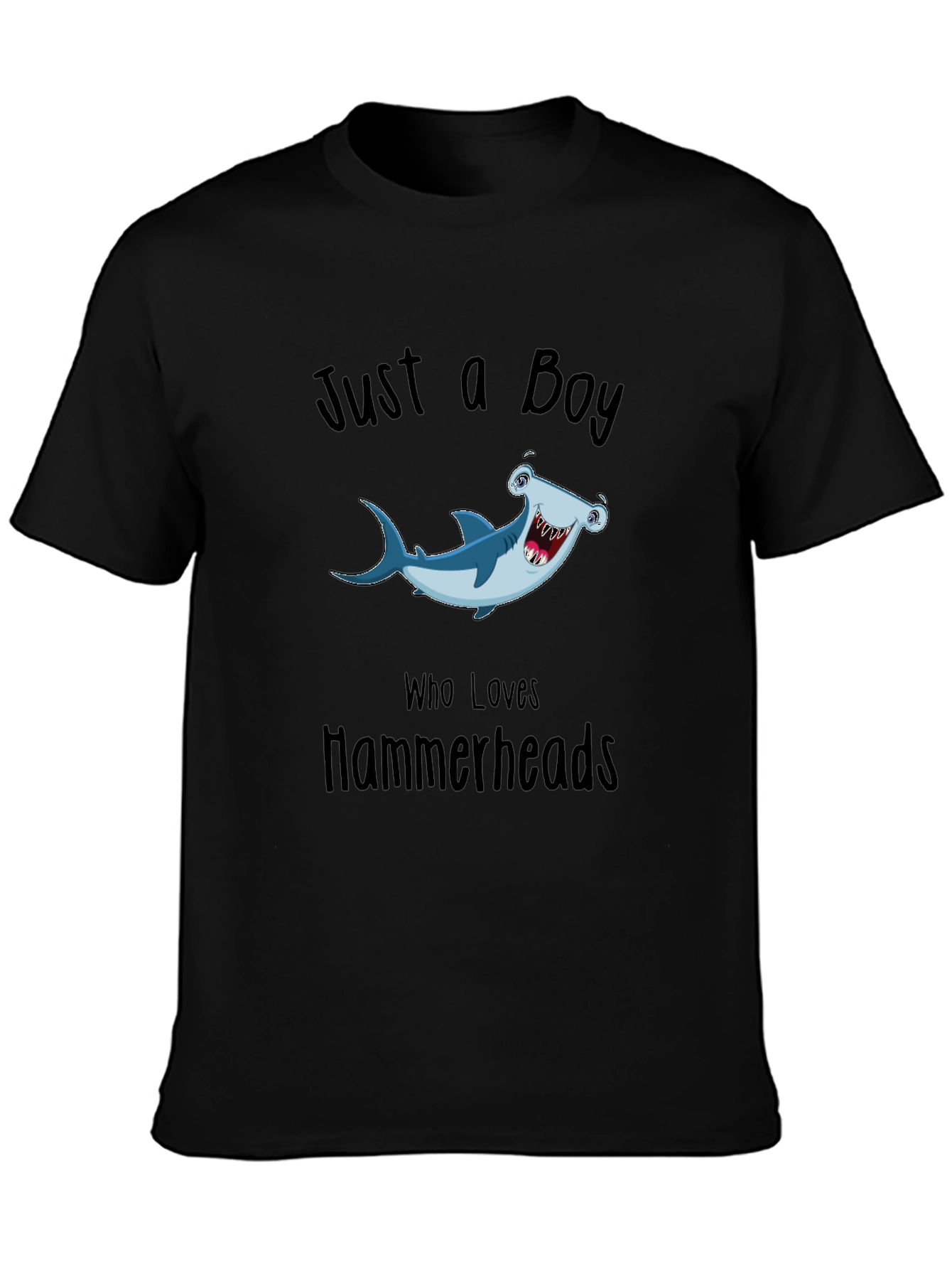 Just a Boy Who Loves Hammerheads T-Shirt