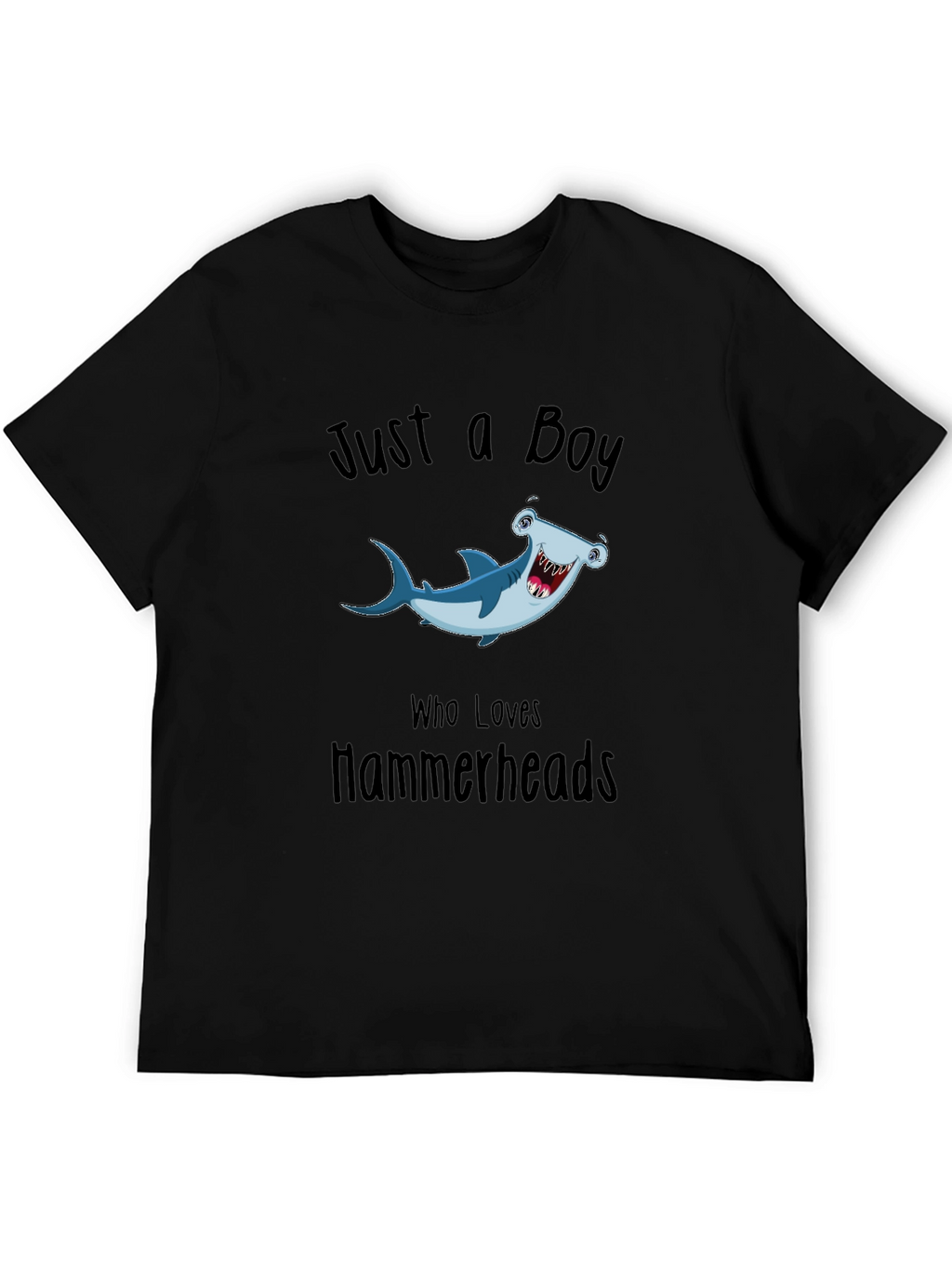 Just a Boy Who Loves Hammerheads T-Shirt