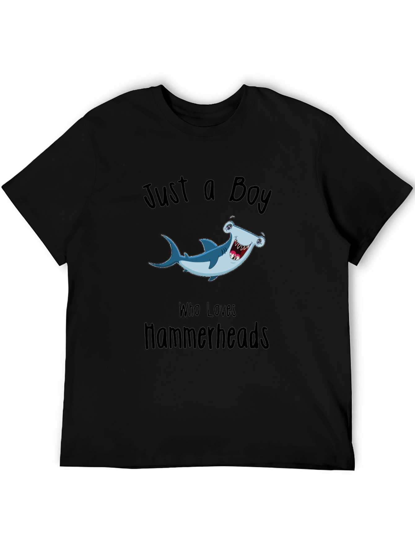 Just a Boy Who Loves Hammerheads T-Shirt