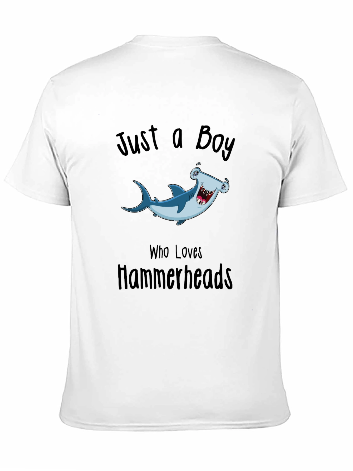Just a Boy Who Loves Hammerheads T-Shirt