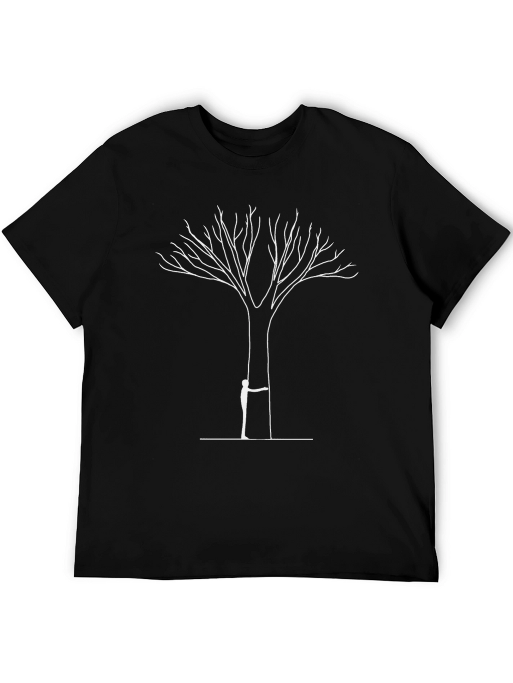 Tree Hugger Graphic T-Shirt - Black