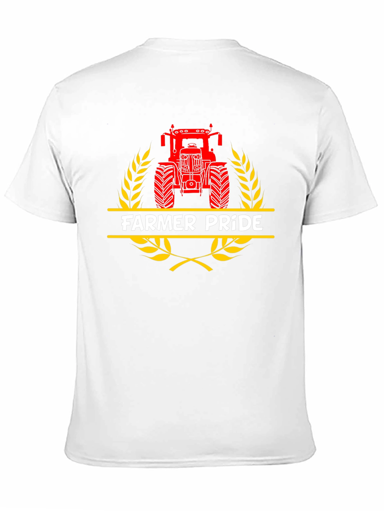 Farmer Pride Tractor Graphic Tee - Black