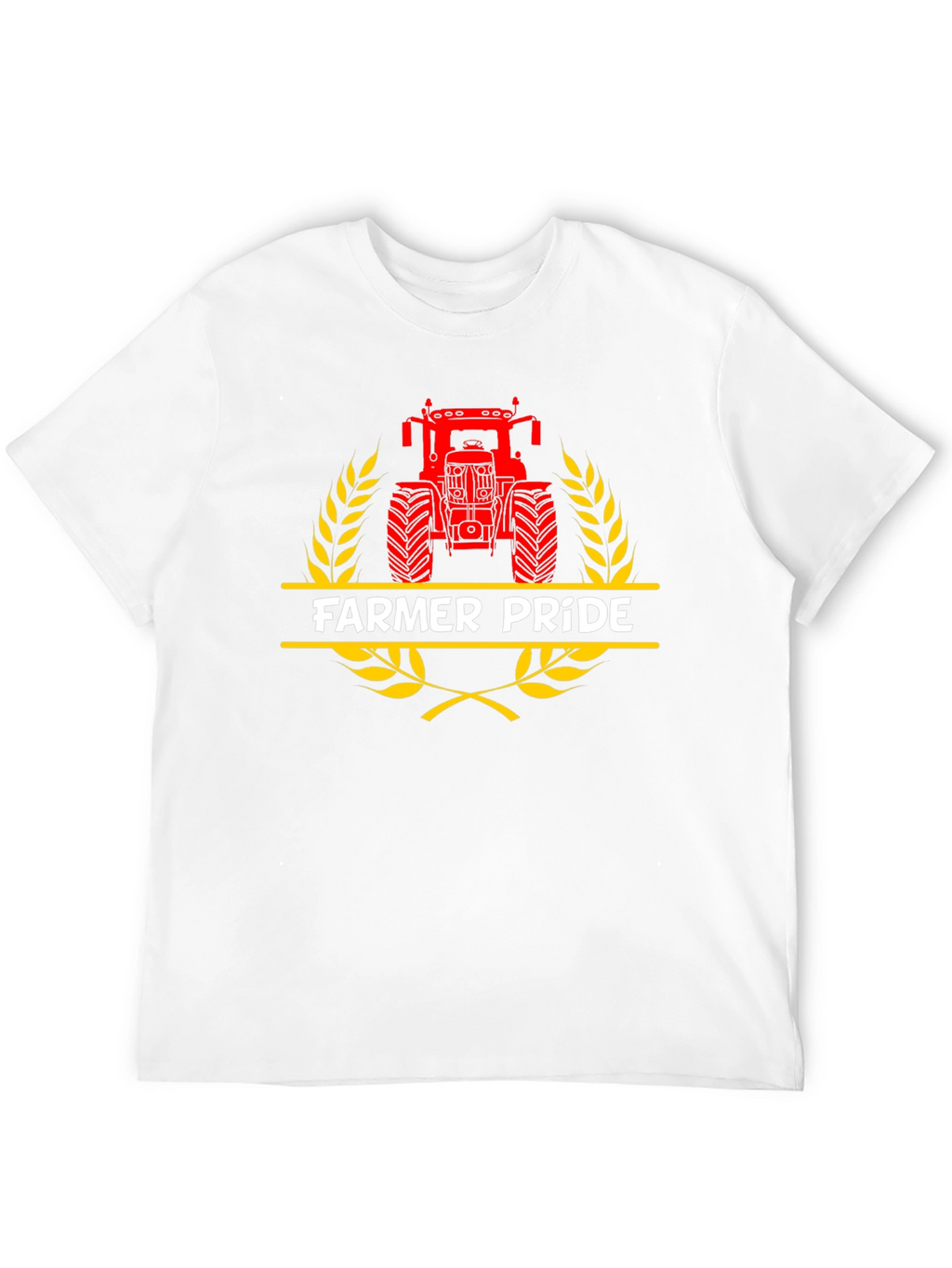 Farmer Pride Tractor Graphic Tee - Black
