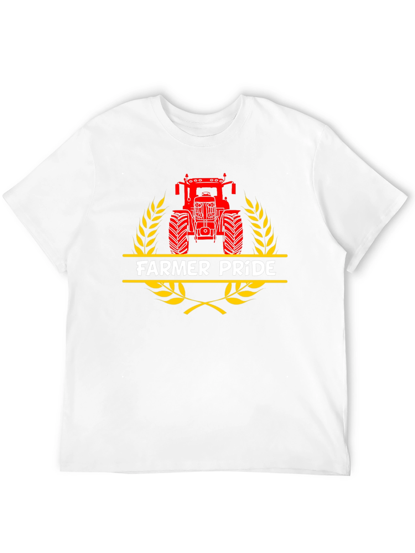 Farmer Pride Tractor Graphic Tee - Black