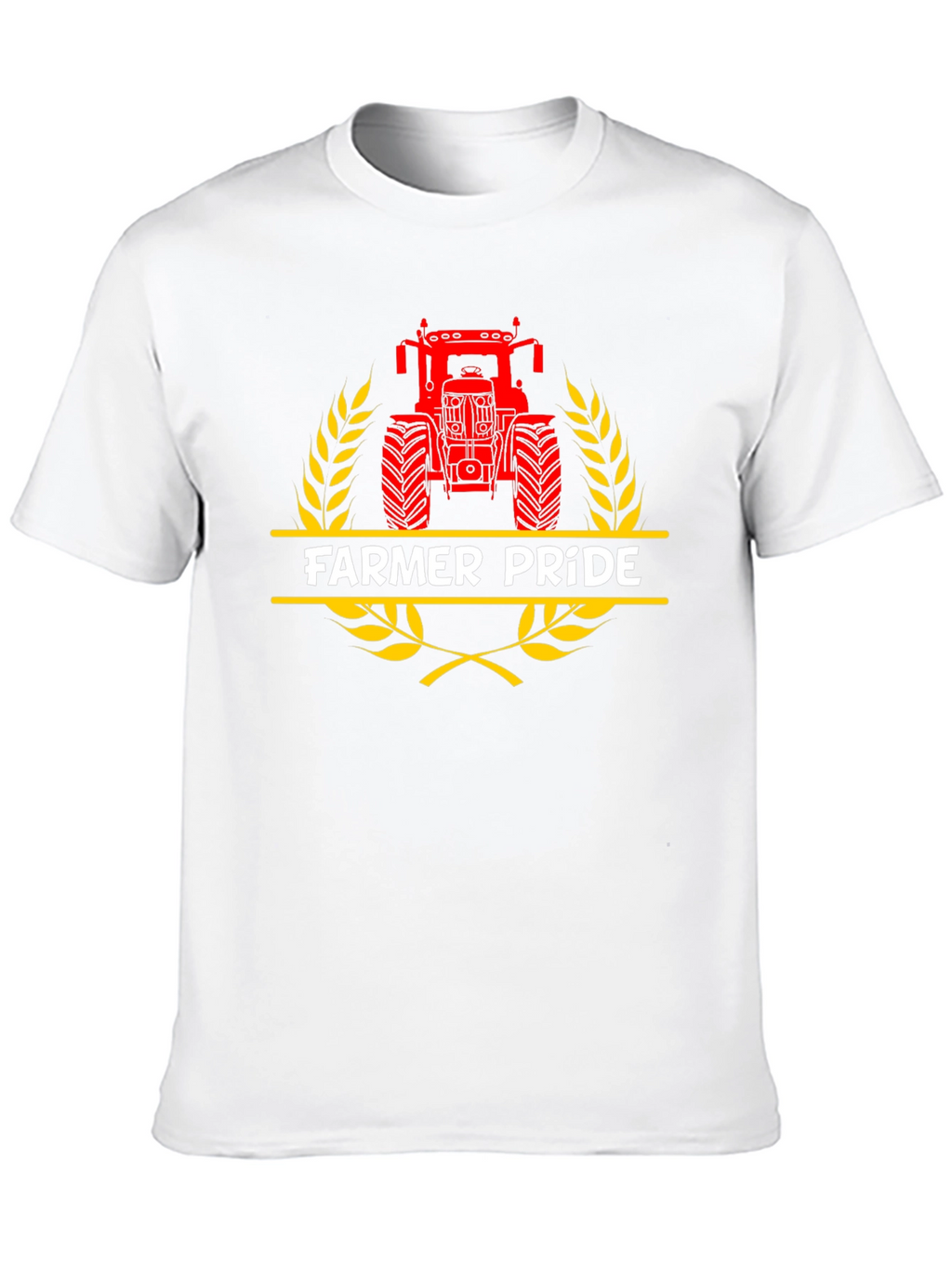 Farmer Pride Tractor Graphic Tee - Black