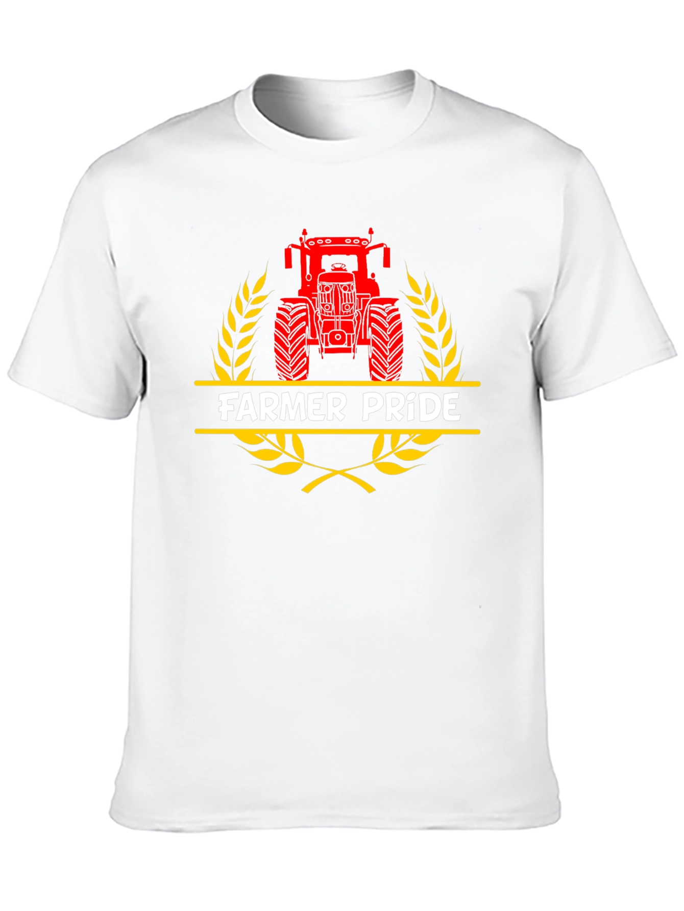 Farmer Pride Tractor Graphic Tee - Black