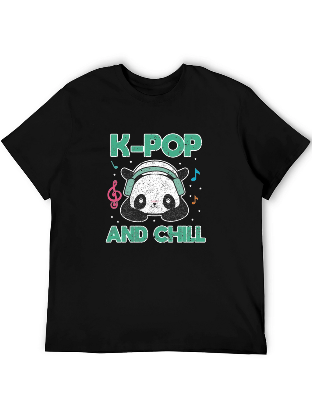 K-Pop and Chill Panda T-Shirt
