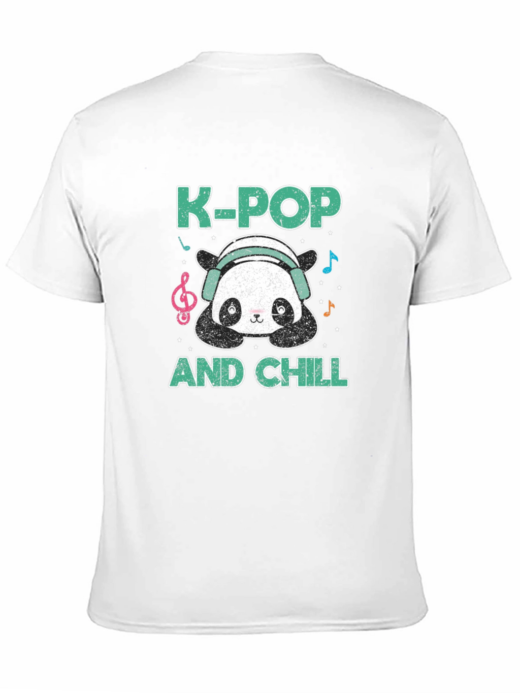 K-Pop and Chill Panda T-Shirt