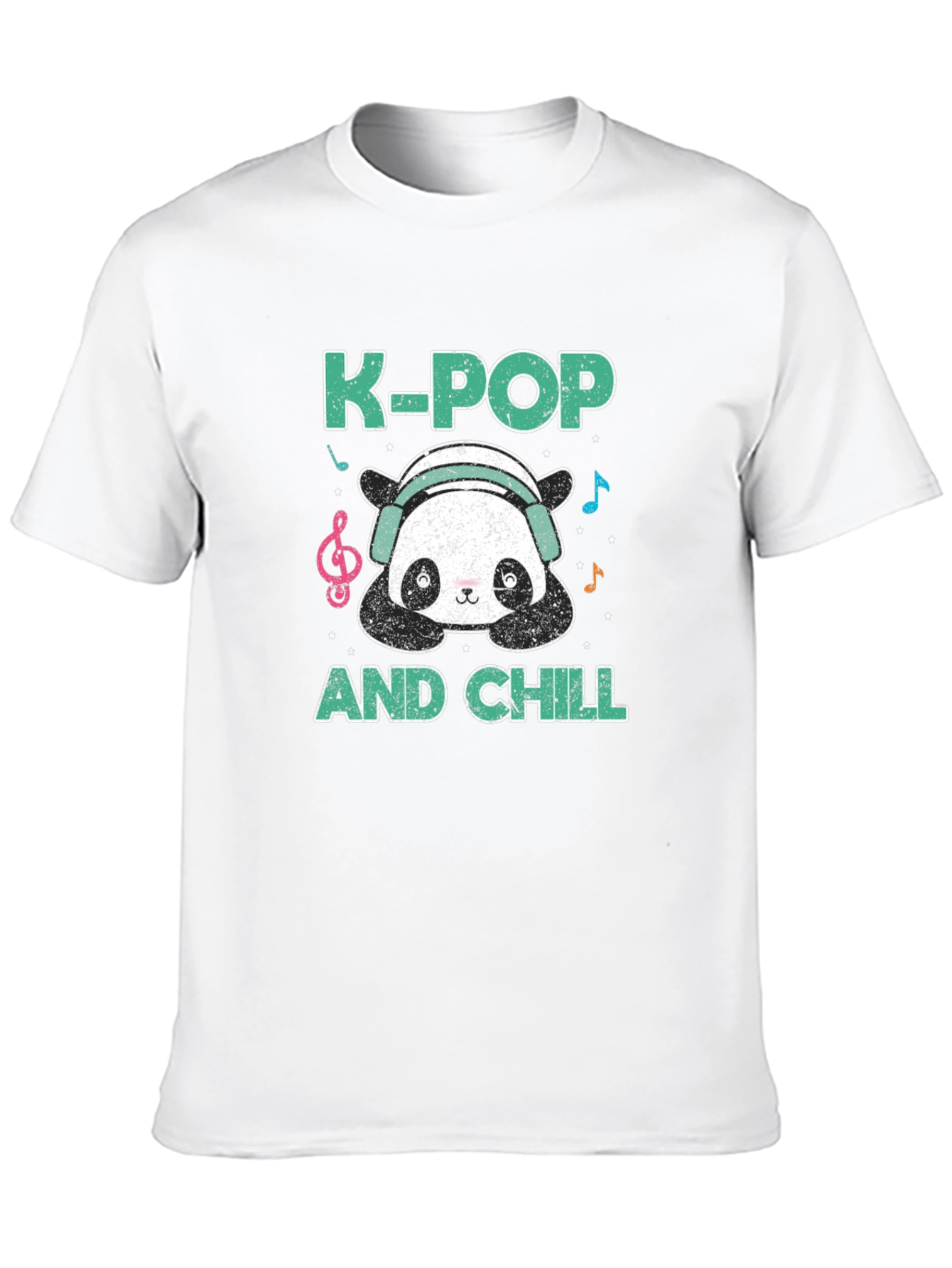 K-Pop and Chill Panda T-Shirt