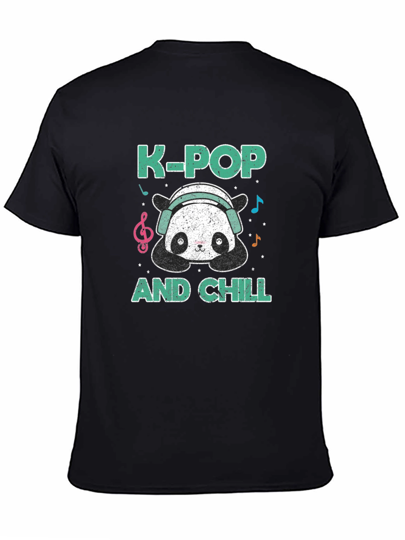 K-Pop and Chill Panda T-Shirt