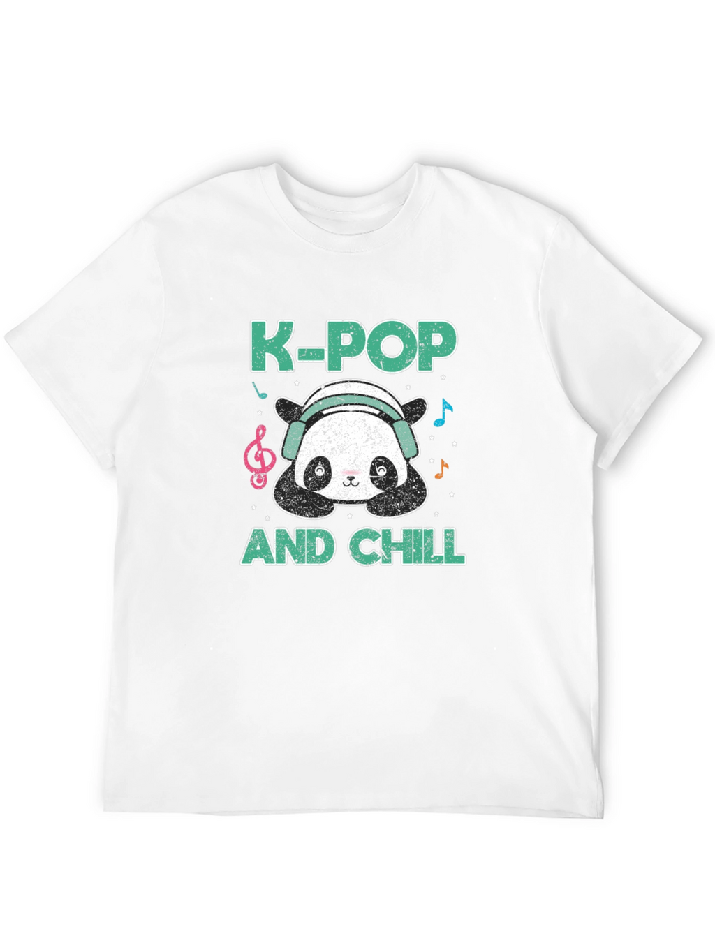 K-Pop and Chill Panda T-Shirt