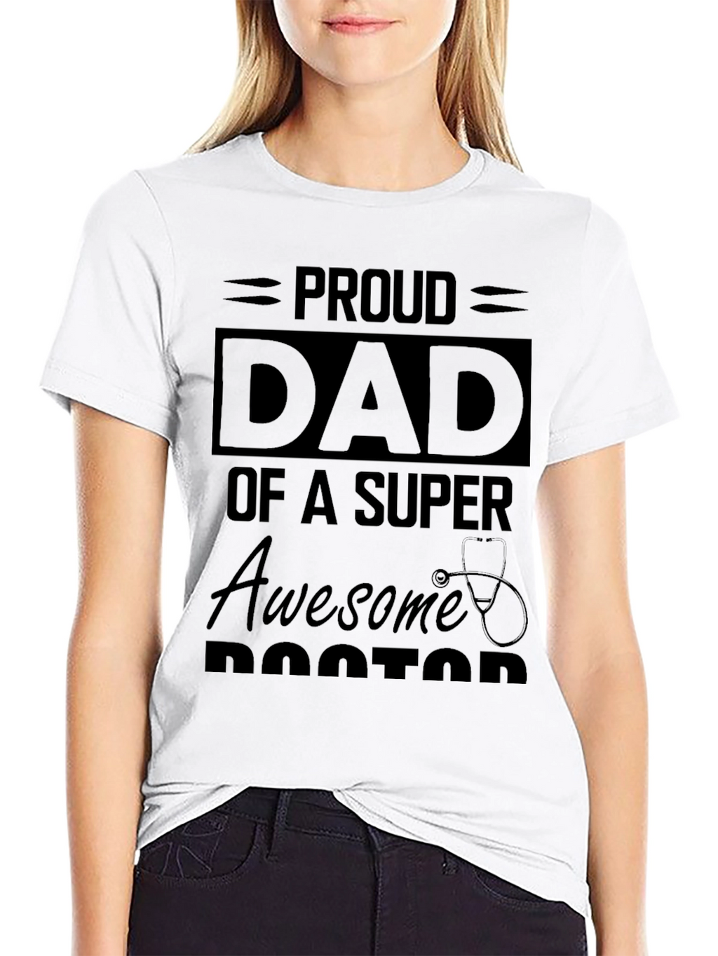 Proud Dad of a Super Awesome Doctor T-Shirt