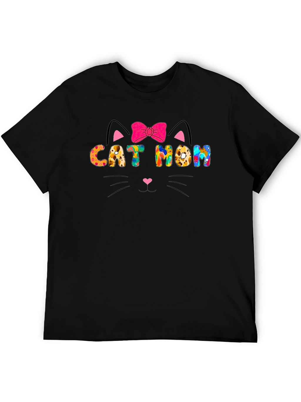 Cat Mom T-Shirt - Cute Cat Lover Tee