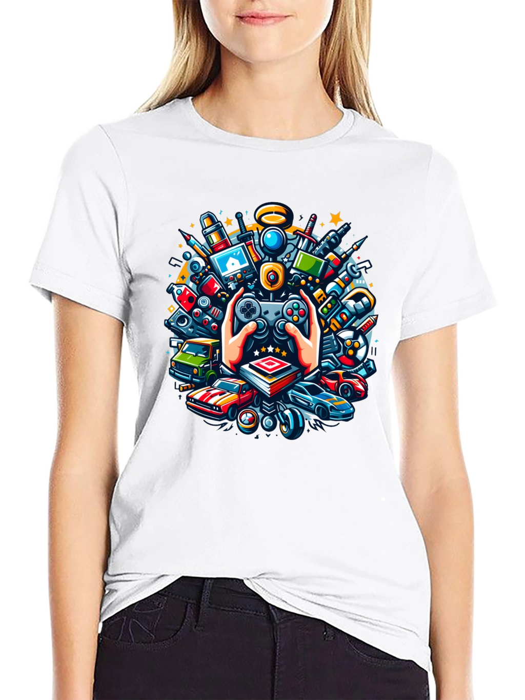 Gamers Delight Black T-Shirt