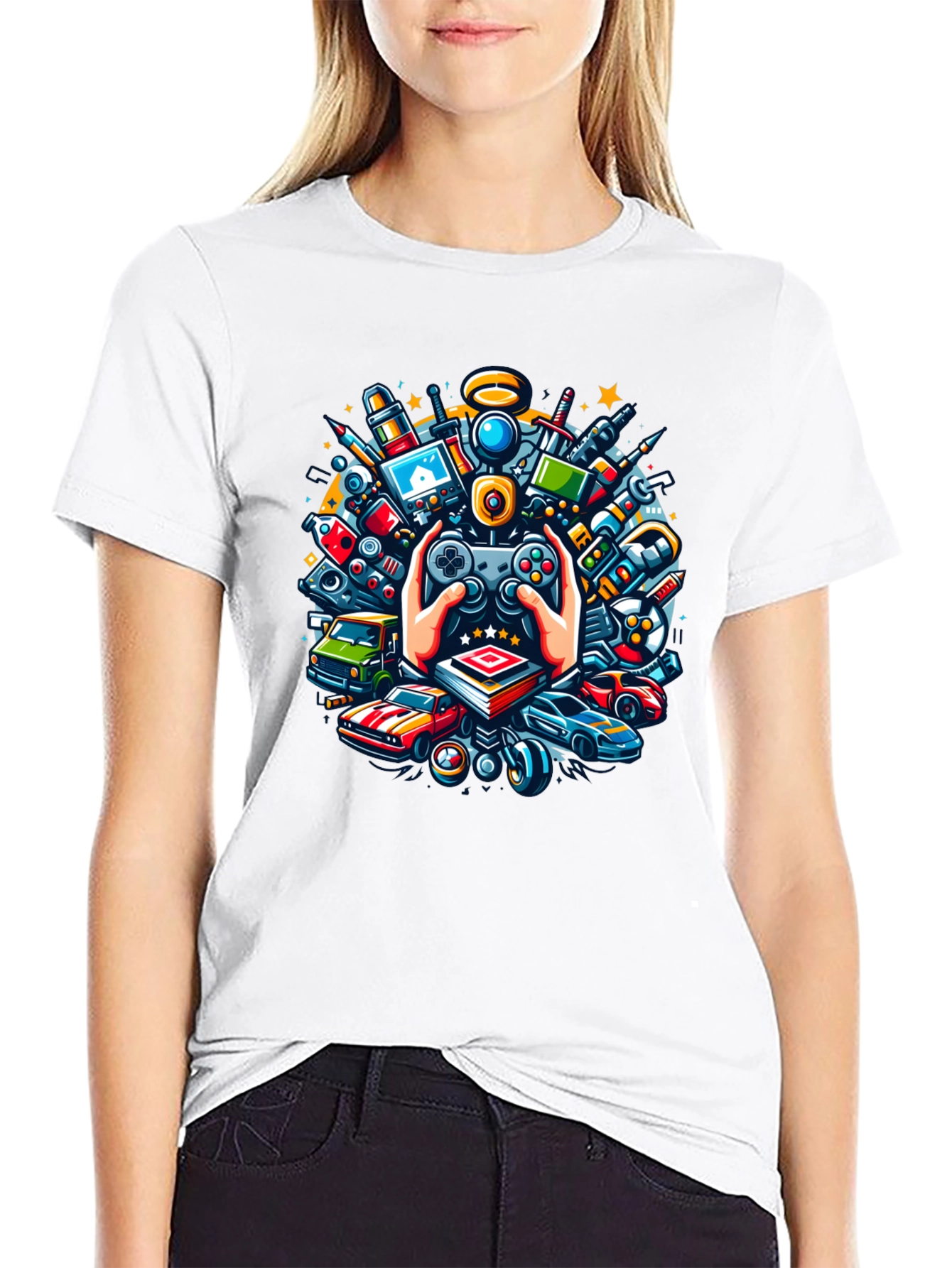 Gamers Delight Black T-Shirt