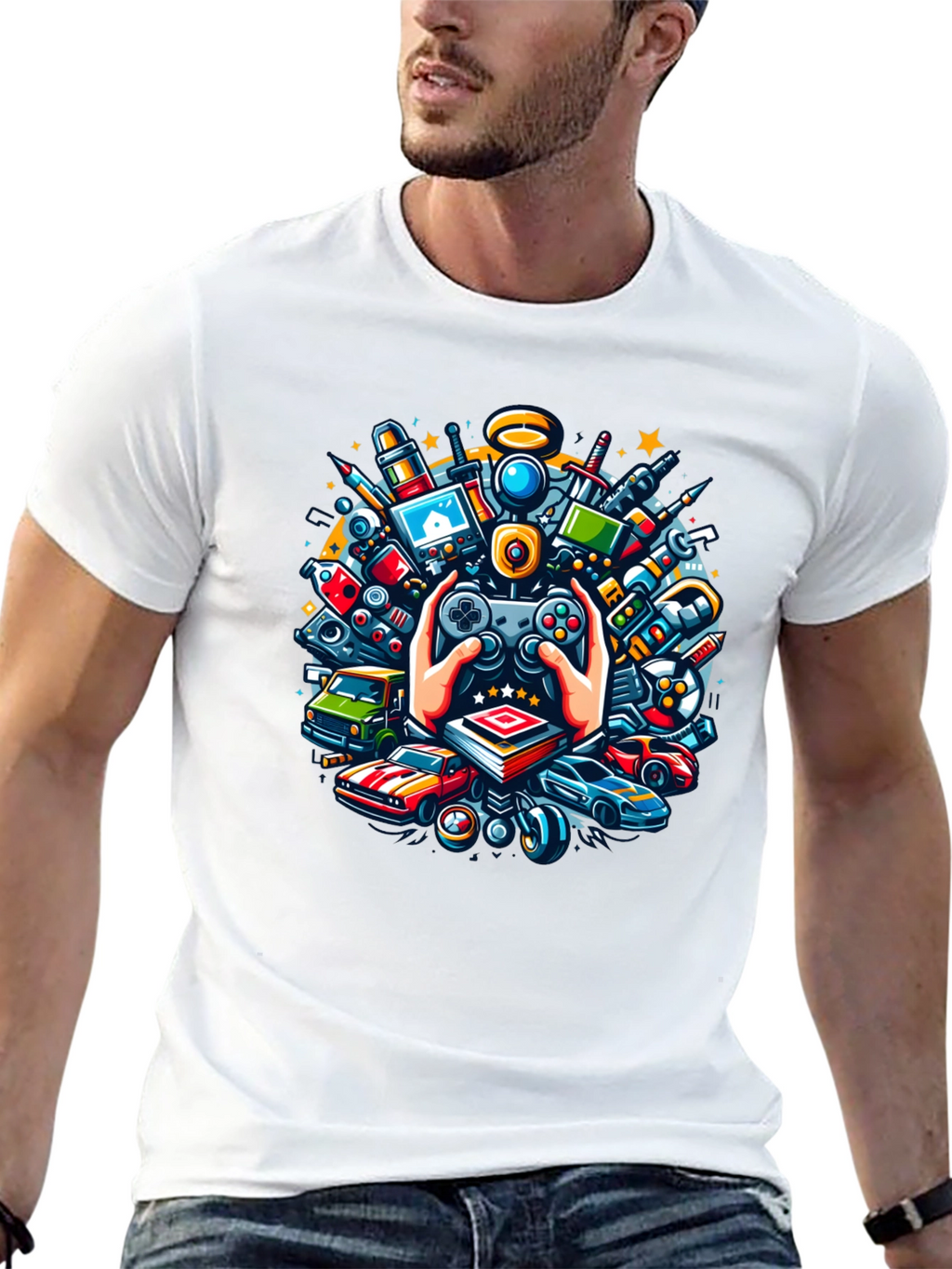 Gamers Delight Black T-Shirt