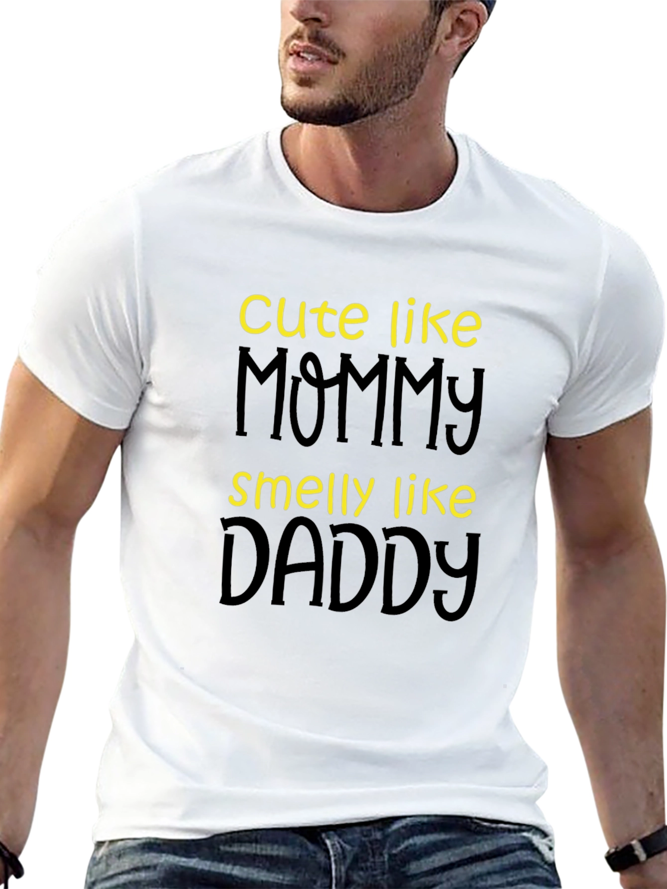 Cute Like Mommy Smelly Like Daddy T-Shirt