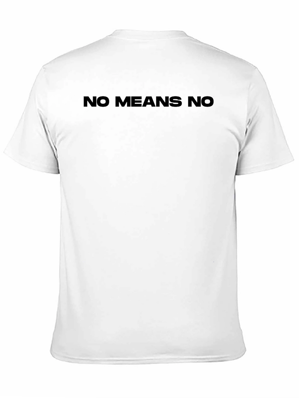 No Means No - Black Graphic Tee