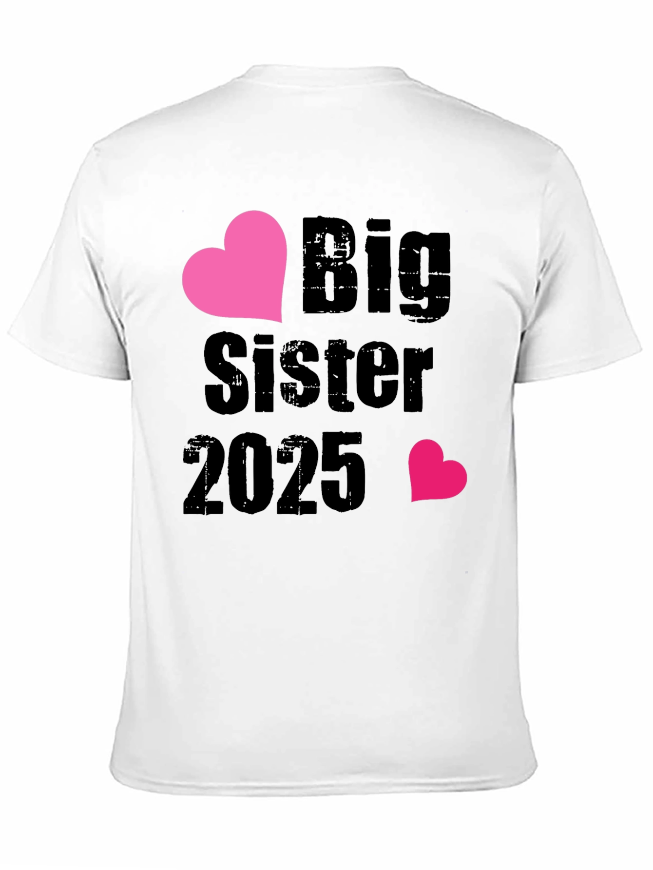 Big Sister 2025 Heart Tee