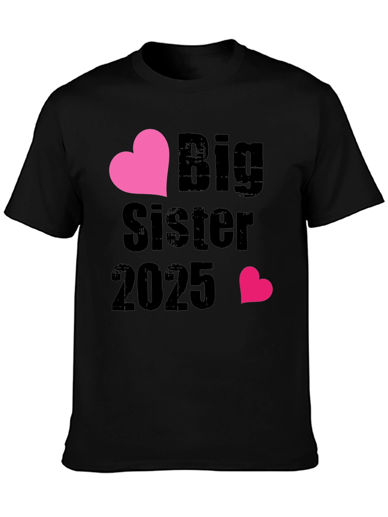 Big Sister 2025 Heart Tee