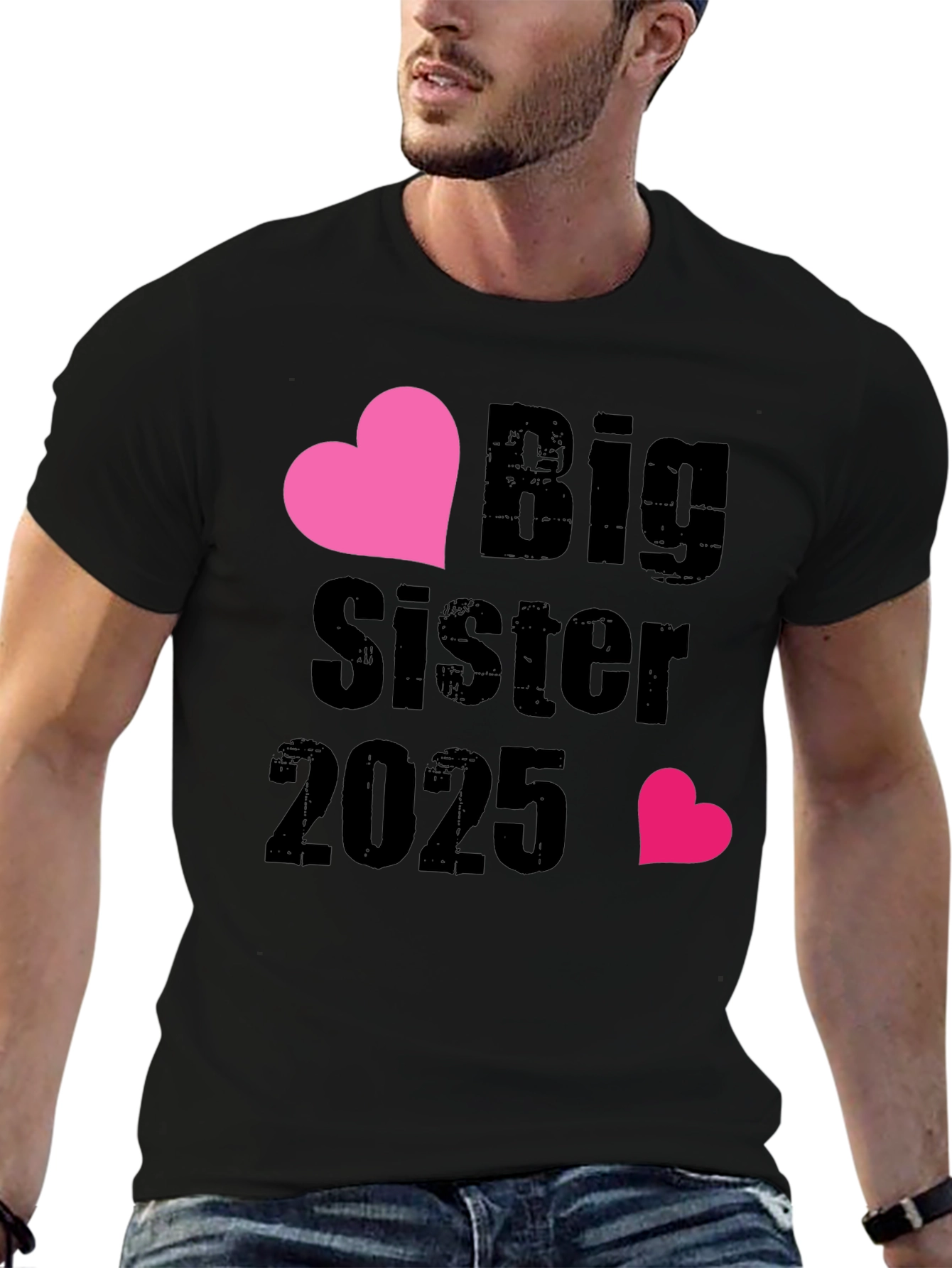 Big Sister 2025 Heart Tee