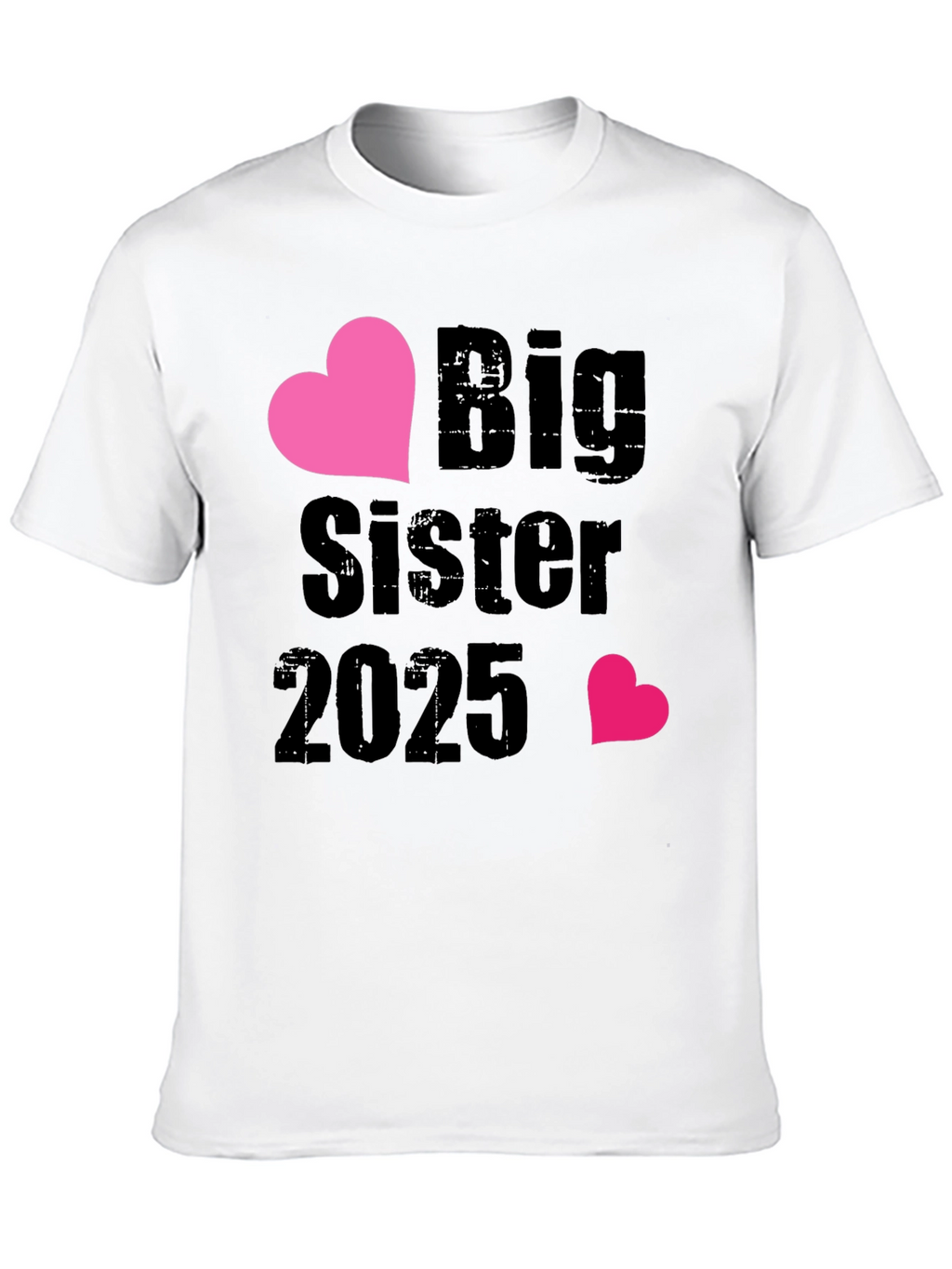 Big Sister 2025 Heart Tee