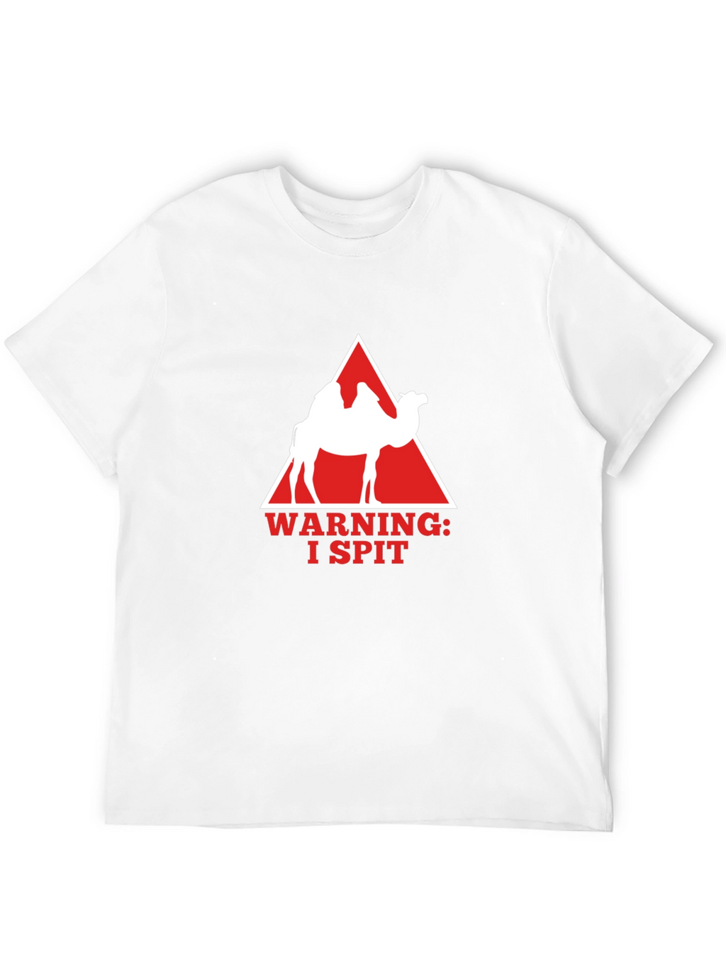 Warning I Spit Camel T-Shirt
