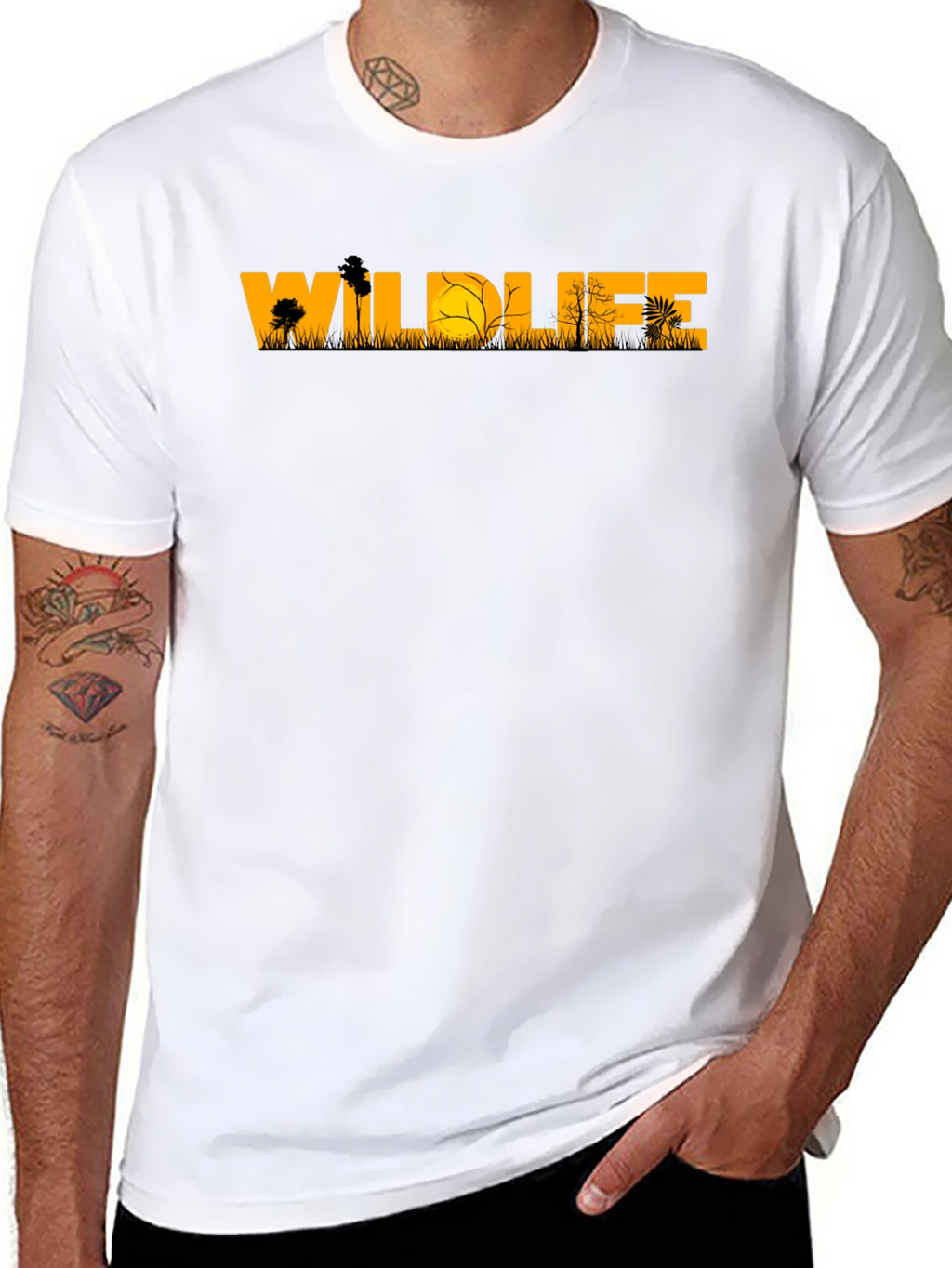 Wildlife Graphic Tee - Nature Lovers T-Shirt