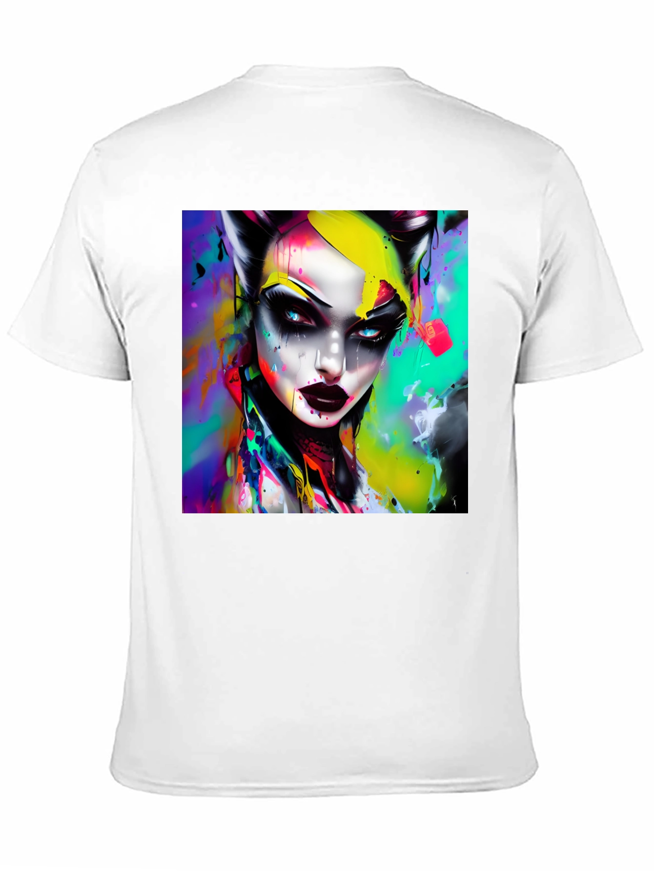 Vibrant Artistic Graphic Tee - Bold & Unique Design