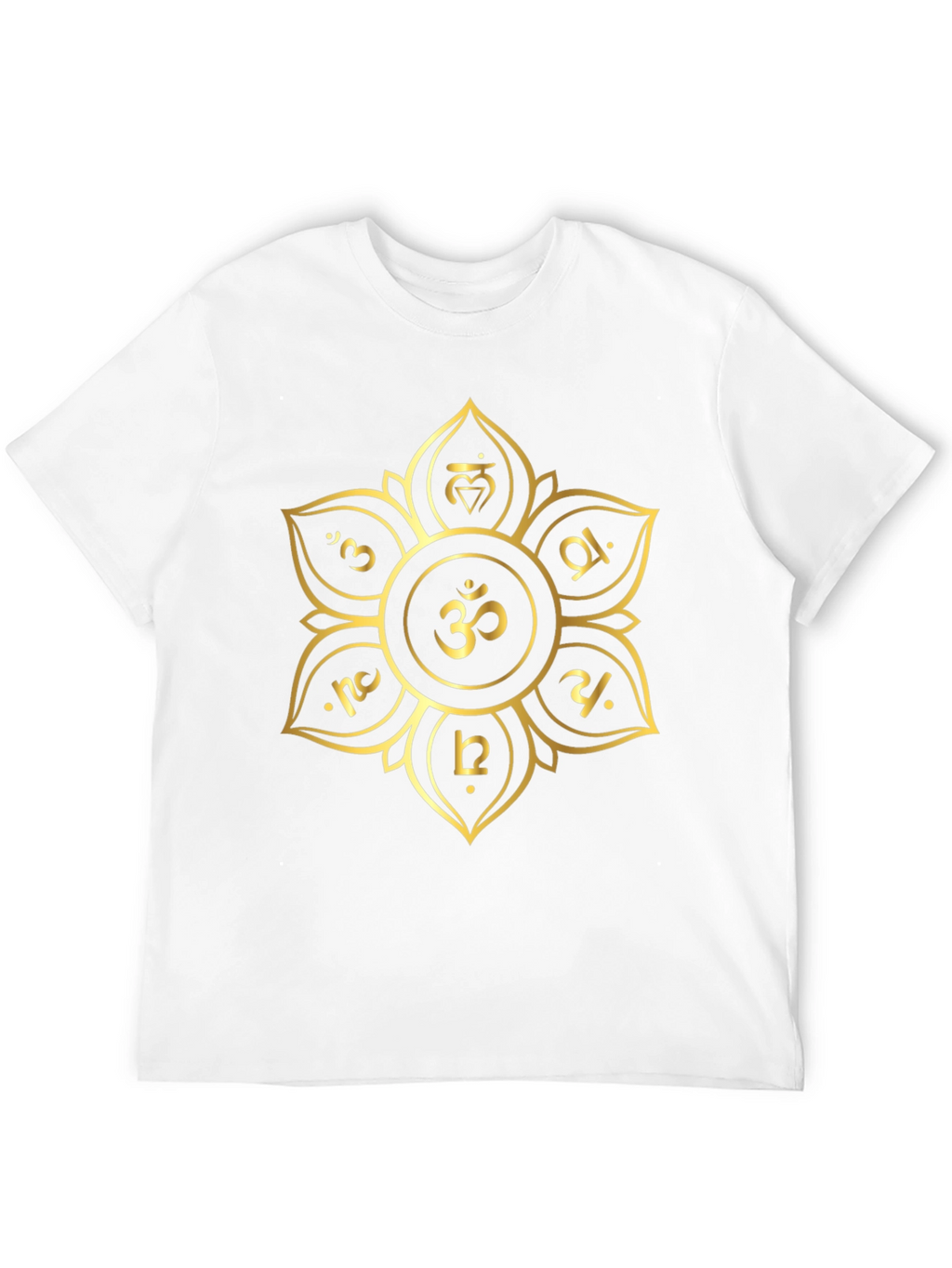 Om Mandala Black T-Shirt - Sacred Geometry Tee