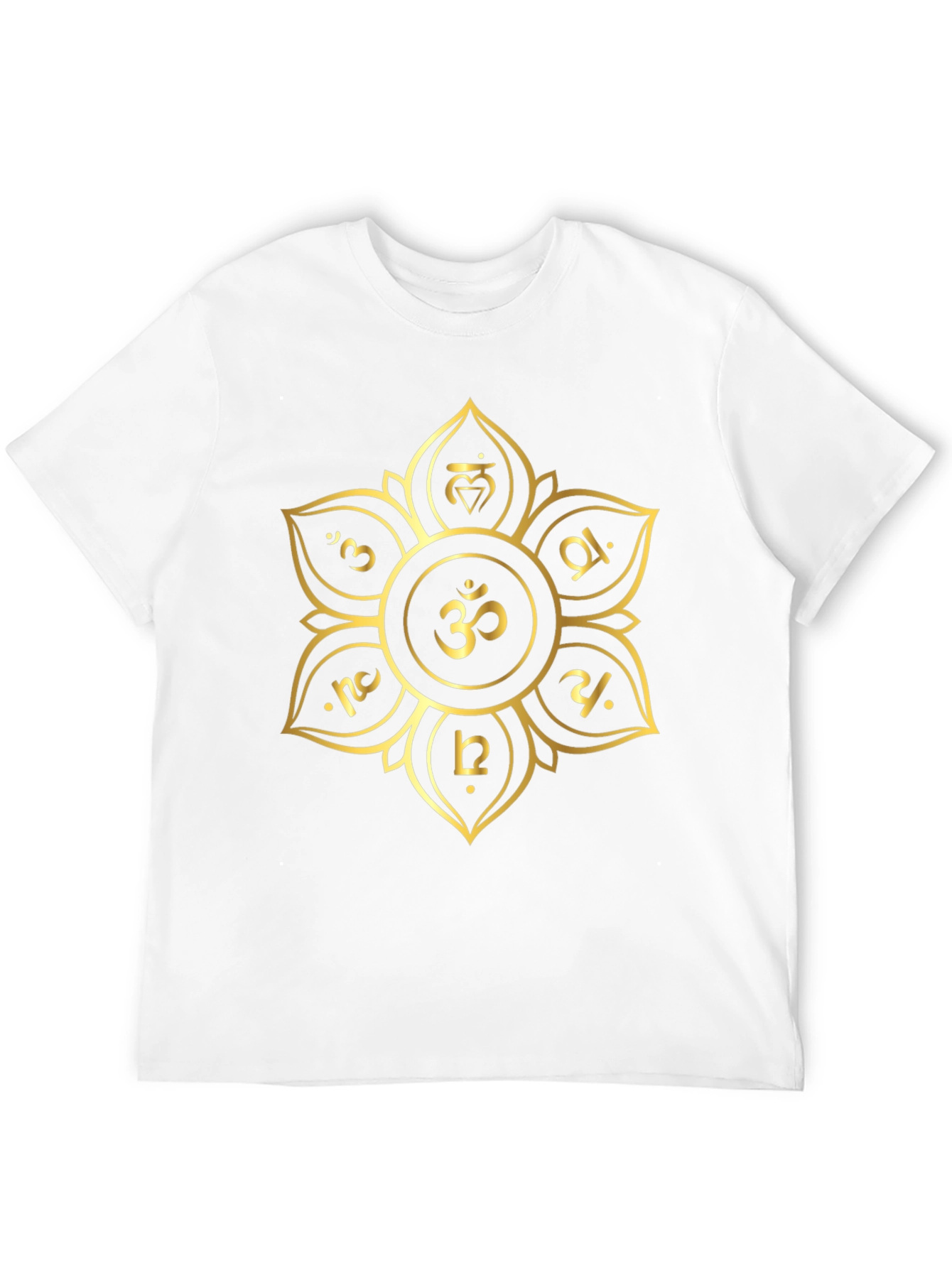 Om Mandala Black T-Shirt - Sacred Geometry Tee