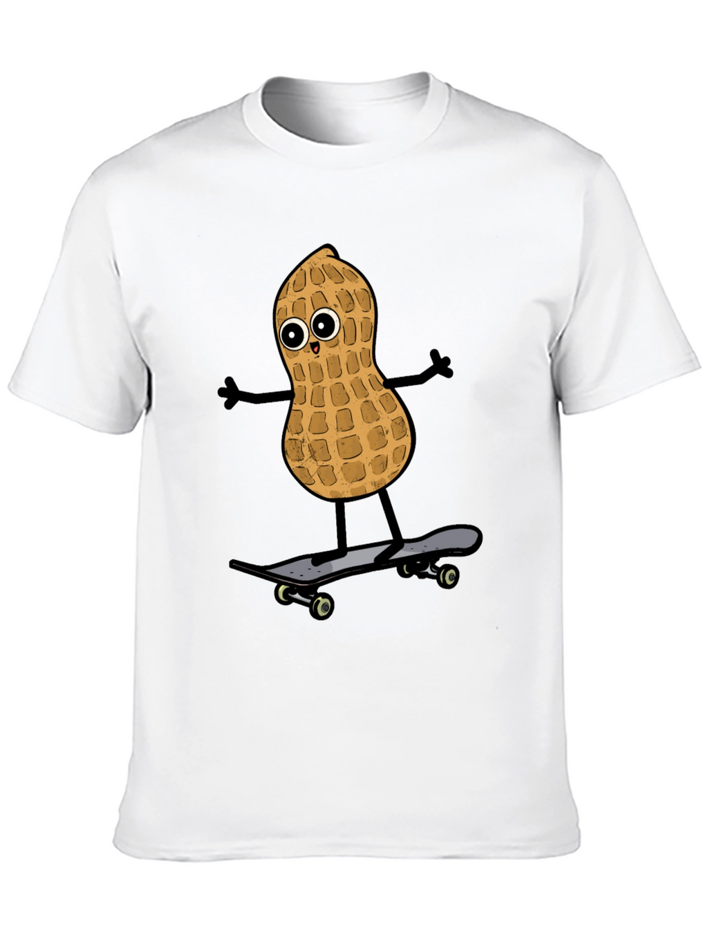 Peanut Skateboarder Graphic Tee - Black