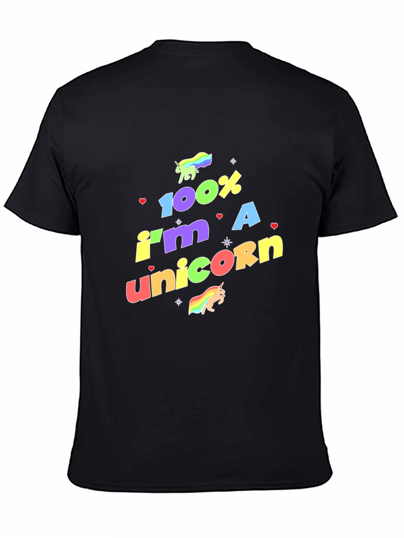 Im 100% a Unicorn T-Shirt - Fun Novelty Tee