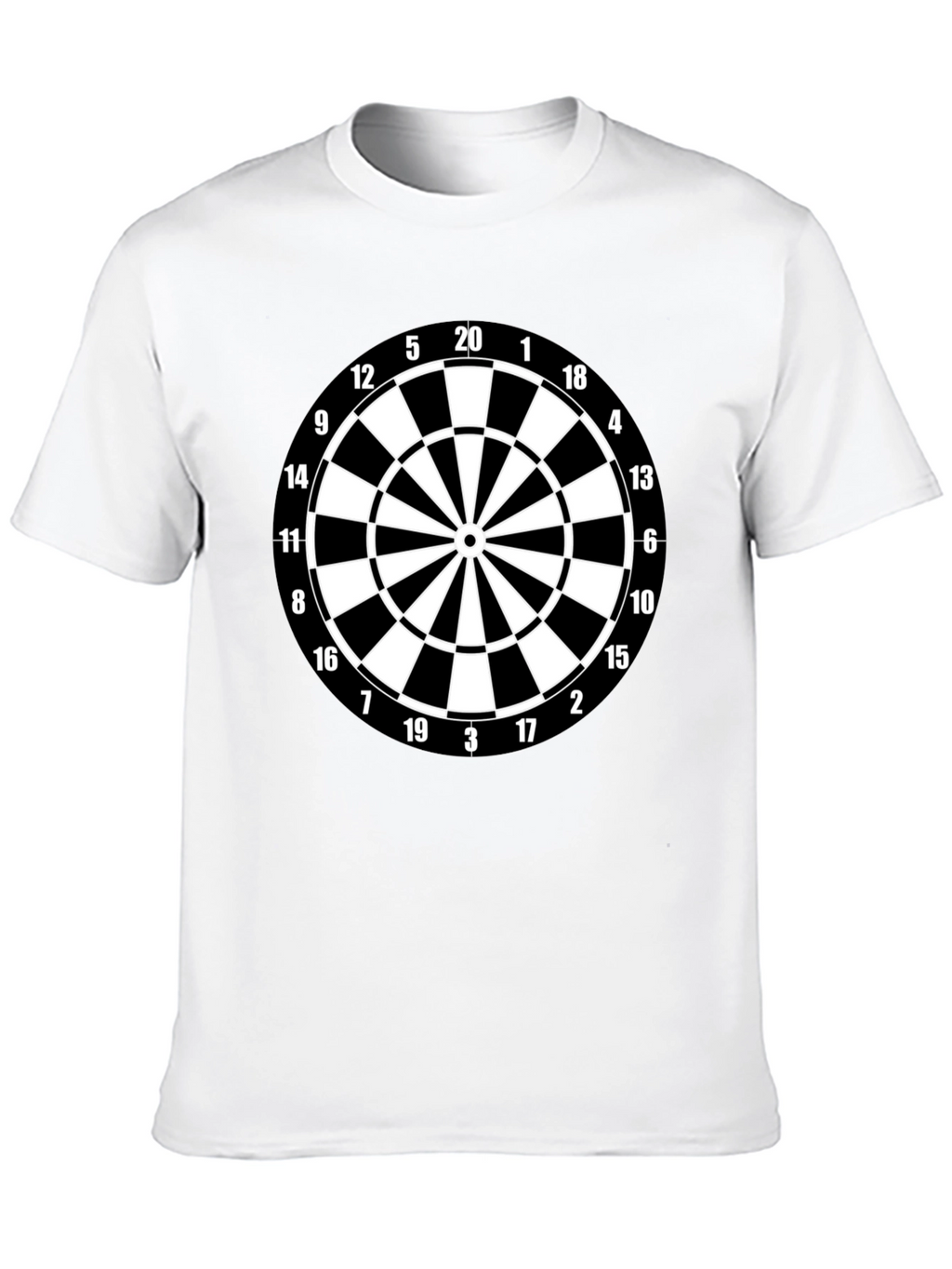 Dartboard Graphic Tee - Target Practice Shirt