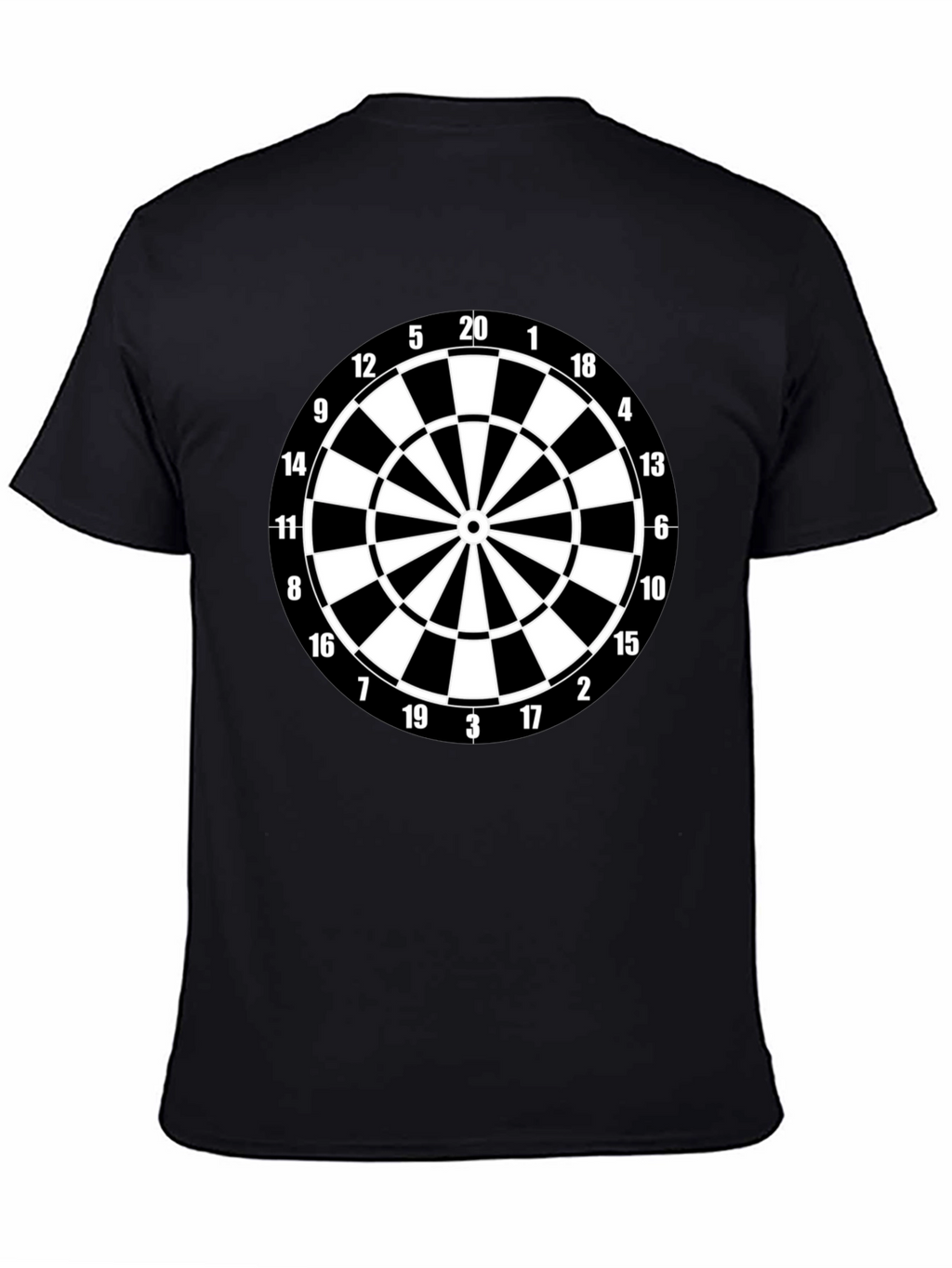 Dartboard Graphic Tee - Target Practice Shirt