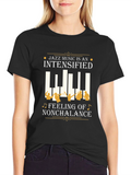 Jazz Music Intensified T-Shirt