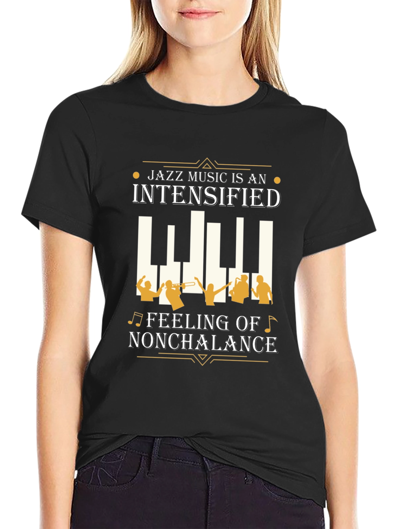 Jazz Music Intensified T-Shirt