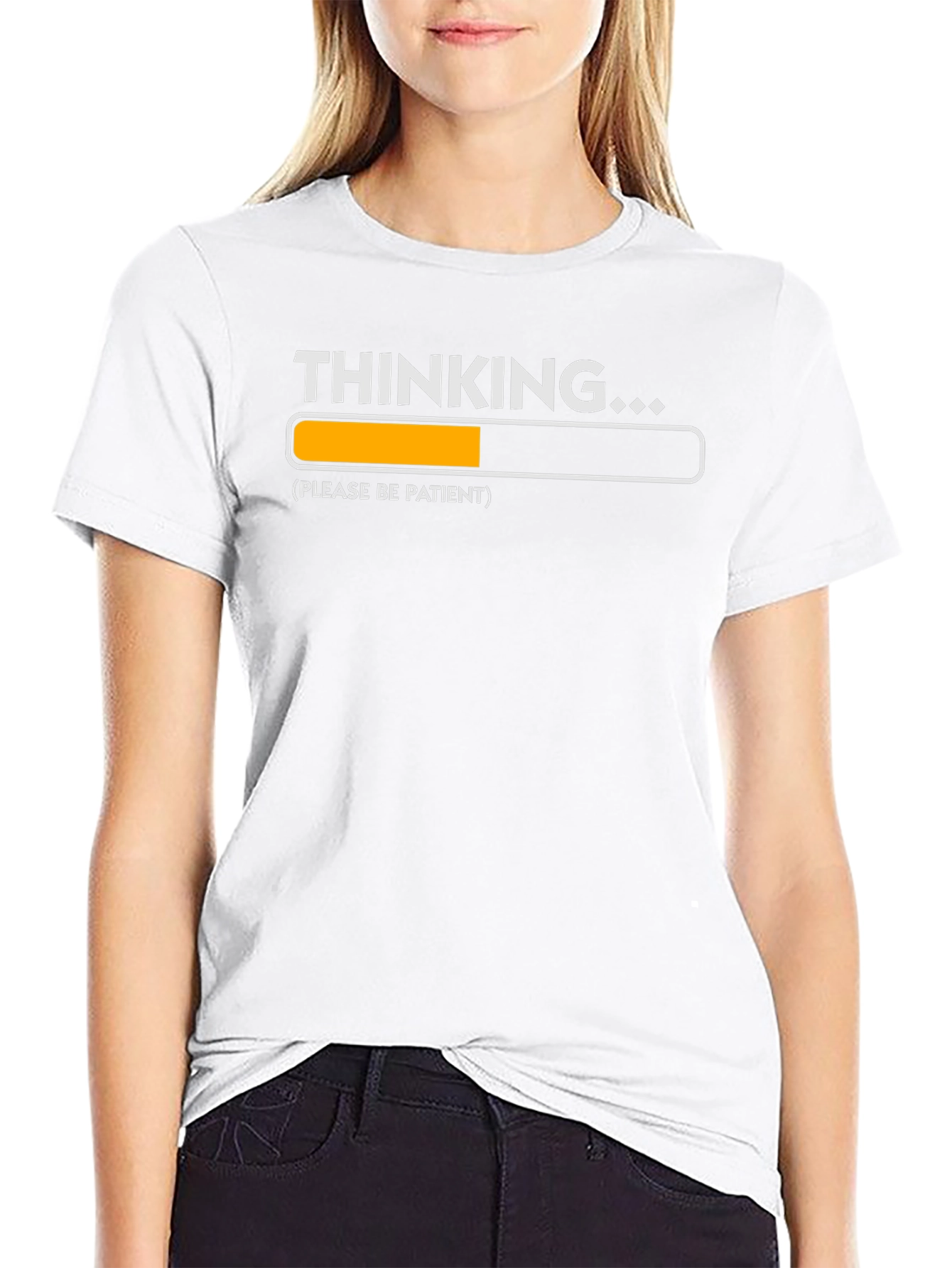 Thinking Please Be Patient T-Shirt