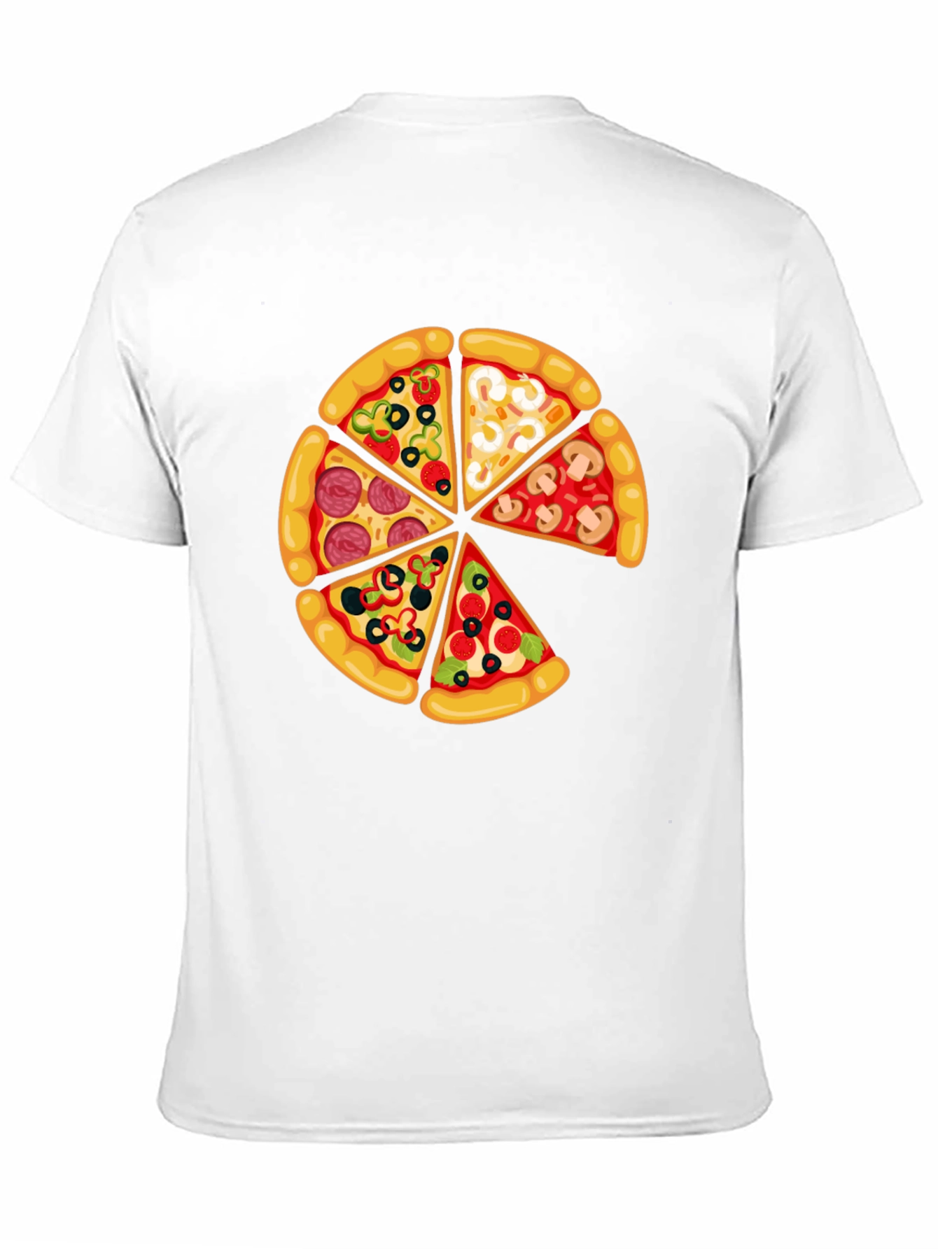 Pizza Slice Graphic T-Shirt - Foodie Fun