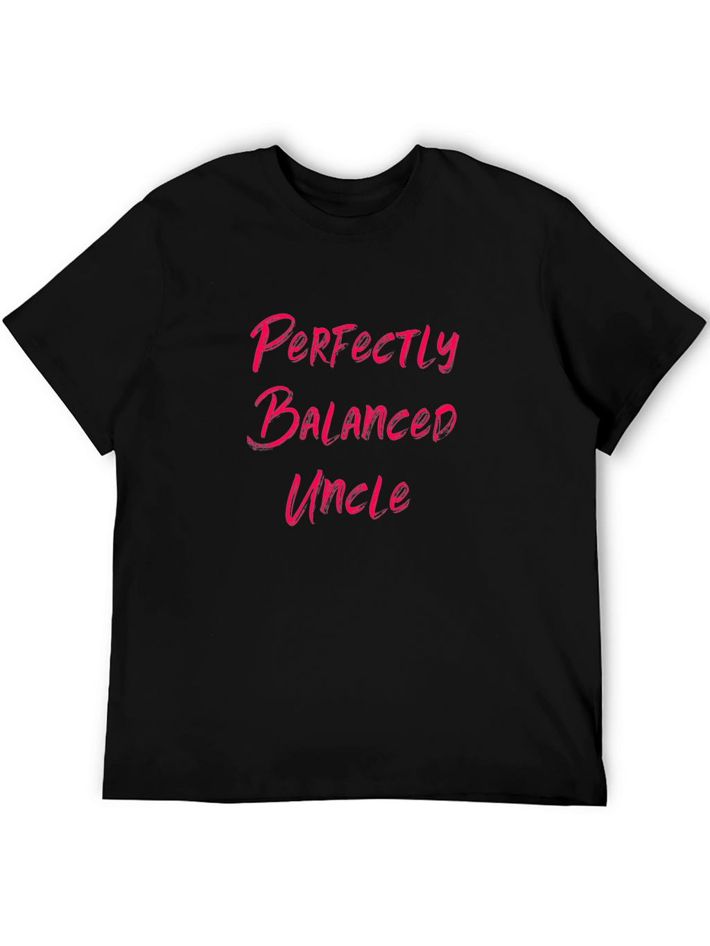 Perfectly Balanced Uncle Graphic Tee - Black