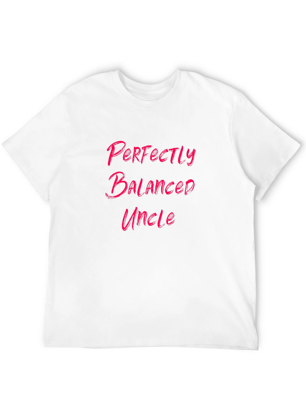 Perfectly Balanced Uncle Graphic Tee - Black