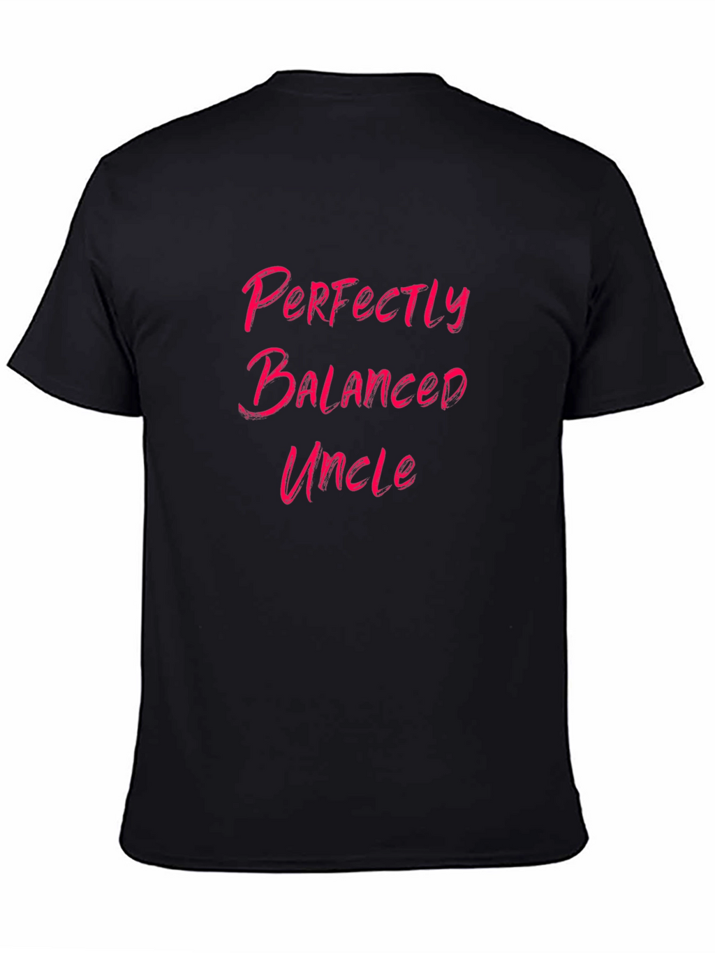 Perfectly Balanced Uncle Graphic Tee - Black