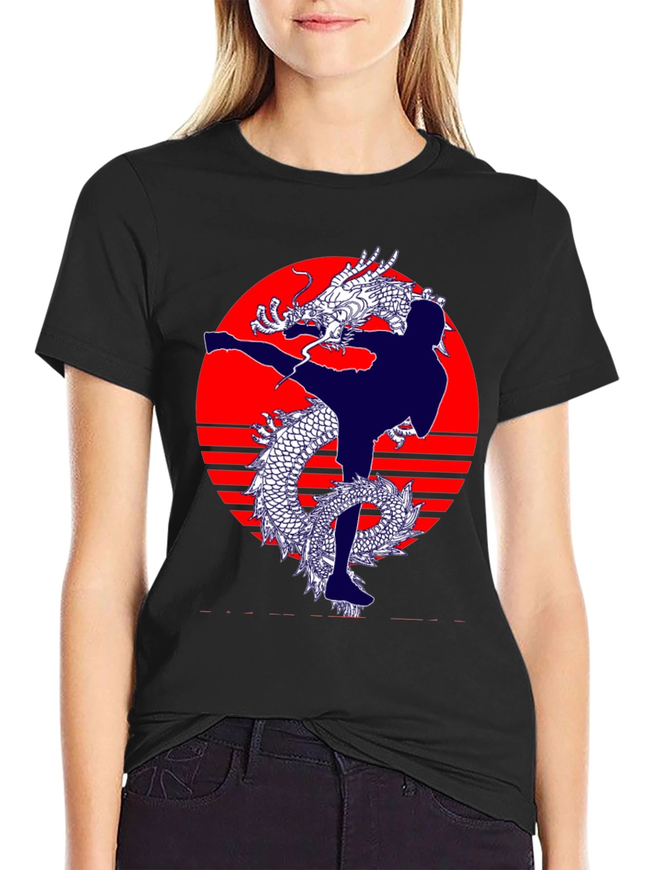 Dragon Karate T-Shirt - Martial Arts Graphic Tee