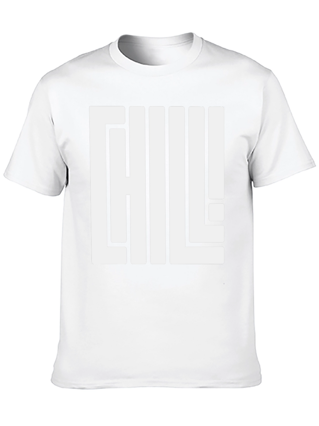 Chill Graphic Tee - Black Relaxed Fit T-Shirt