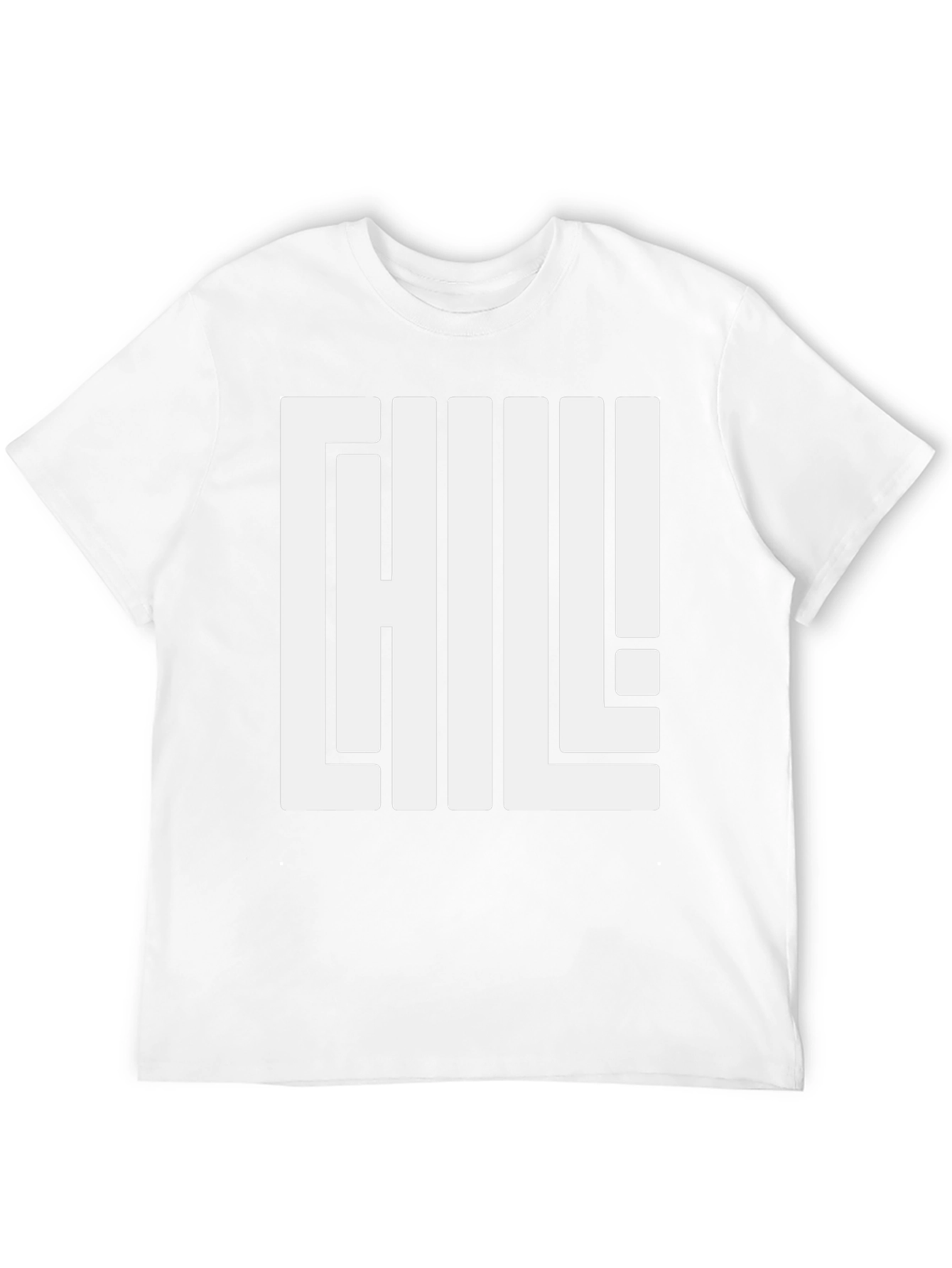 Chill Graphic Tee - Black Relaxed Fit T-Shirt