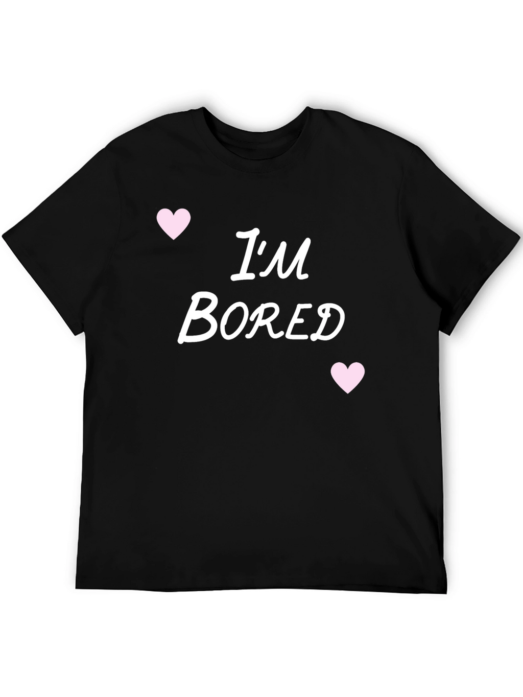 Im Bored Graphic Tee - Casual Comfort
